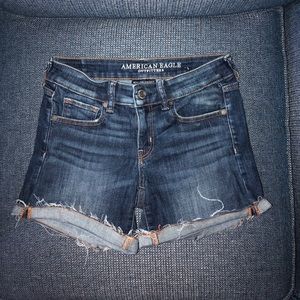 American Eagle Denim Midi Short